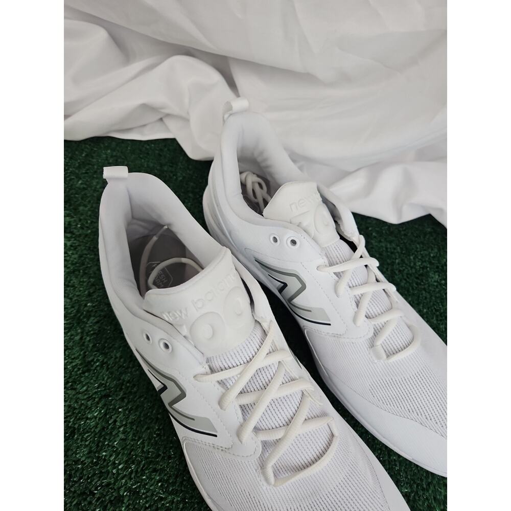 New Balance Men's Fresh Foam 3000 V6 Molded Baseball Cleats White Size 16 - Picture 3 of 10